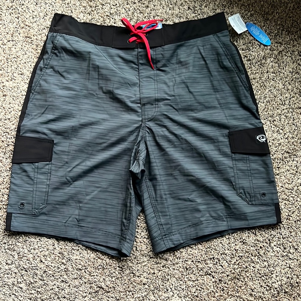 Wave Zone Cargo Board Shorts, Mens Size XL
